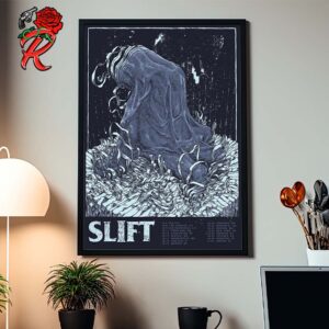 Slift Poster For The French Trio Fall Tour 2024 North American Tour Dates Home Decor Poster Canvas