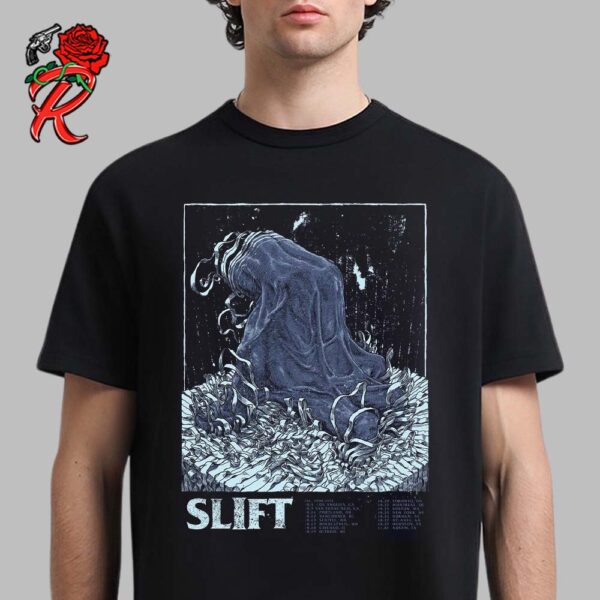 Slift Poster For The French Trio Fall Tour 2024 North American Tour Dates Unisex T-Shirt