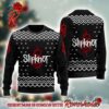 Slipknot Logo Checker Board Pattern Holiday Symbols Pattern Christmas Ugly Sweater