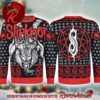 Slipknot Band Joey Jordison Face Knitted Ugly Christmas Sweater