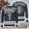 Slipknot Holiday Goat Pattern Xmas Gift For Rock Fan Knitted Ugly Christmas Sweater