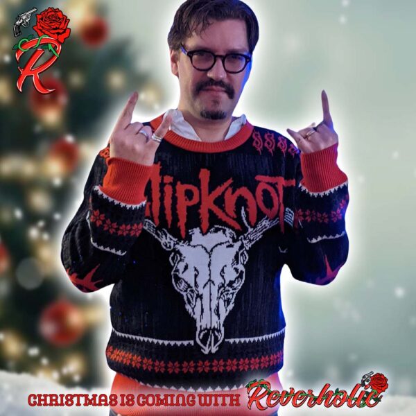 Slipknot Goat Merry Christmas Ya Filthy Maggots Ugly Christmas Sweater