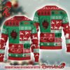 Slipknot Band Signature White Logo Xmas Gifts 2024 Ugly Christmas Sweater