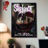 Slipknot Inglewood California Full Show Combined Poster At Cupula Intuit On September 13 And 14 2024 25th Anniversary 2024 Tour Home Decor Poster Canvas