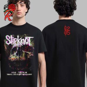 Slipknot Merch Tee In Phoenix AZ At Talking Stick Resort Amphitheatre On September 15 2024 25th Anniversary 2024 Tour Two Sides Unisex T-Shirt