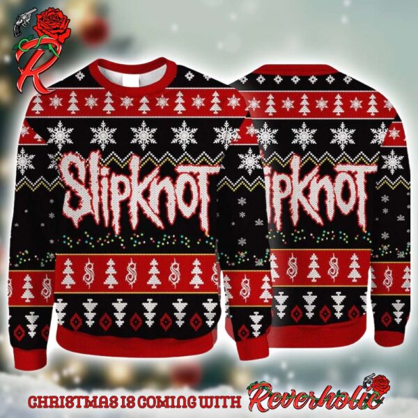 Slipknot Signature Logo 2024 Ugly Christmas Sweater