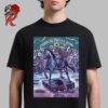 Pearl Jam Event Merch Poster For New York Show At Madison Square Garden On September 3 2024 The Rat Artwork Two Sides Unisex T-Shirt