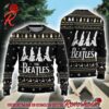 The Beatles Abbey Road Album Aston Villa Colorway Knitted Holiday Ugly Christmas Sweater