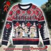 The Beatles Walk Across The Street Rainbow Color 2024 Ugly Christmas Sweater