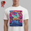 Weezer Poster For Hollywood Florida At Hard Rock At Seminole On September 21 2024 Nasa Style Artwork Unisex T-Shirt