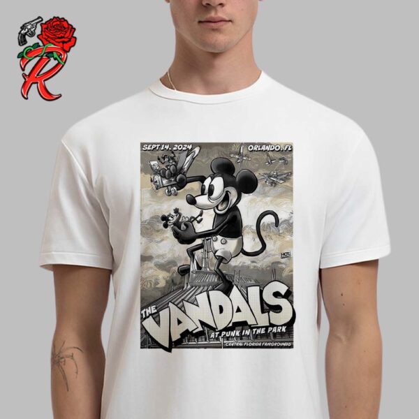 The Vandals At Punk In The Park Special Limited Poster For Central Florida Fairgrounds In Orlando Florida On September 14 2024 Unisex T-Shirt