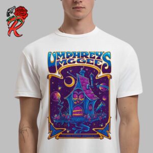 Umphreys McGee Poster For Two Nights At Salvage Station In Asheville NC On August 30 And 31 2024 Classic T-Shirt