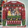 Van Halen Band Photo Xmas Wreath Detail Gifts 2024 Ugly Christmas Sweater