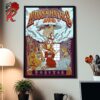 The Smashing Pumpkins Concert Poster For Portland Oregon At Providence Park On September 25 2024 The Bat Under The Starry Night Artwork Home Decor Poster Canvas