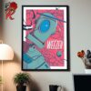 King Gizzard And The Lizard Wizard Poster For Tonight Show In St Louis Missouri At The Factory On September 5 2024 Home Decor Poster Canvas