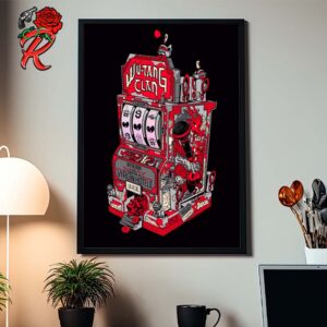 Wu Tang Clan Limited Edition Poster For Show In Las Vegas Night 2 At The Theater At Virgin Hotels On September 28 2024 Red Edition Jackpot Machine Artwork Home Decor Poster Canvas