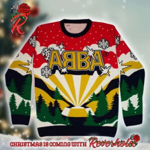 Abba Arena Sunrise Winter Collection Xmas Jumper Ugly Christmas Sweater