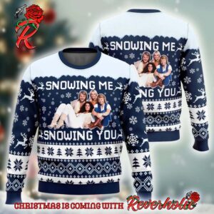 Abba Snowing Me Snowing You Funny Ugly Christmas Sweater