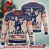 Weezer Blue Fisherman Knitted Blue Ugly Christmas Sweater