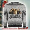 Aerosmith Band Photo Funny Style Xmas 2024 Knitted Ugly Christmas Sweater