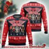 Aerosmith Signature Logo Holiday Gift For Fans Knitted Ugly Christmas Sweater