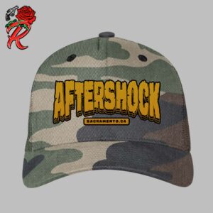 Aftershock Festival 2024 For Sacramento California On October 2024 Camo Classic Cap Hat Snapback