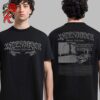 Aftershock Festival 2024 Scratch Tee For Sacramento California At Discovery Park October 2024 With Full Lineup All Over Logos Two Sides Unisex T-Shirt