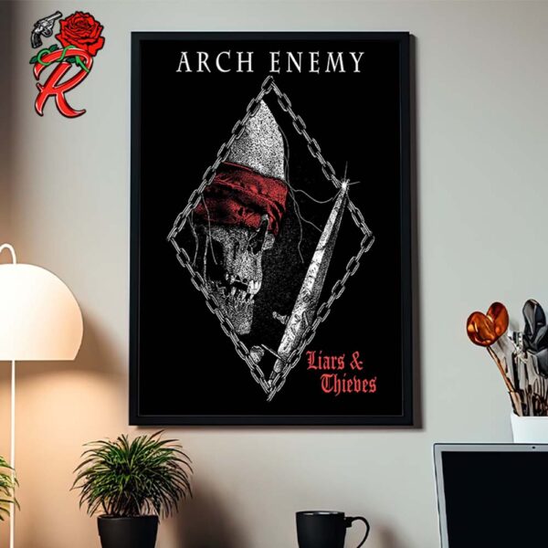 Arch Enemy Liars And Thieves From Blood Dynasty Album New Song Cover Home Decor Poster Canvas