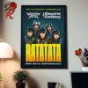 Babymetal And Electric Callboy Ratatata Single Cover Home Decor Poster Canvas