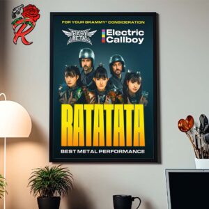 Babymetal And Electric Callboy Ratatata Best Metal Performance For Your Grammy Consideration Wall Decor Poster Canvas