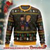 Beavis and Butthead Huh Huh Huh Santa And Elf Ugly Christmas Sweater