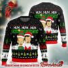 Beavis and Butthead Do Christmas Santa And His Reindeer Funny Ugly Christmas Sweater