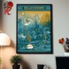 Billy Strings Merch Poster For Clarkston Michigan Night 2 By El Senor Gomez At Pine Knob Music Theatre On October 5 2024 Home Decor Poster Canvas