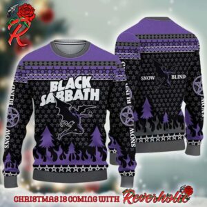 Black sabbath christmas jumper best sale