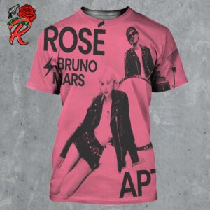 Blackpink Rose And Bruno Mars APT Single Cover All Over Print Shirt