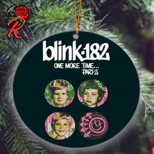 Blink 182 One More Time Part 2 Christmas Tree Decorations Ornament