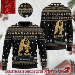 Bob Marley Legend Thank You For The Memories Holiday Gift For Fans Ugly Christmas Sweater