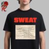 Charli XCX And Troye Sivan Sweat Official Tour Merch With Tour Dates List Two Sides Unisex T-Shirt