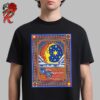 Dream Theater 40th Anniversary Tour Concert Poster For London England At The O2 On 20 October 2024 Unisex T-Shirt