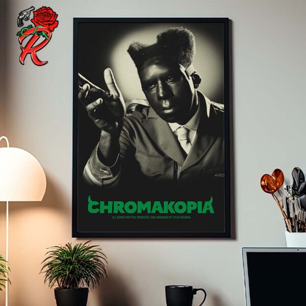 Chromakopia New Album By Tyler Okonma Tyler The Creator Official Home Decor Poster Canvas