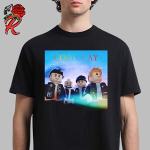 Coldplay Moon Music 2024 Lego Style Band Members Unisex T-Shirt