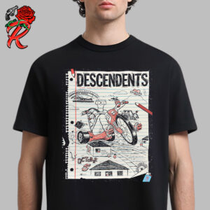 Descendents Live And Caffeinated Concert Poster In San Pedro At Berth 46 On October 5 2024 Unisex T-Shirt