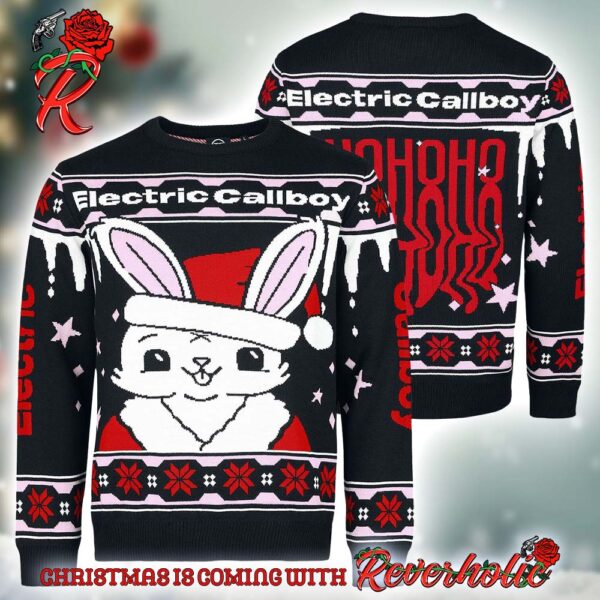 Electric Callboy Santa Rabbit Hohoho 2024 Ugly Christmas Sweater