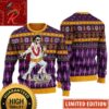 Elvis Presley Fatley Meme Red Funny Ugly Christmas Sweater