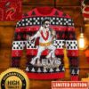 Elvis Presley Funny Face Xmas Gifts 2024 Ugly Christmas Sweater