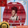 Elvis Presley Fatley Meme Red Funny Ugly Christmas Sweater