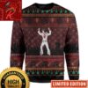 Elvis Presley Long Live The King Ugly Christmas Sweater