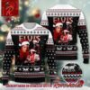 Elvis Presley Santa Claus Playing Guitar Ugly Christmas Sweater