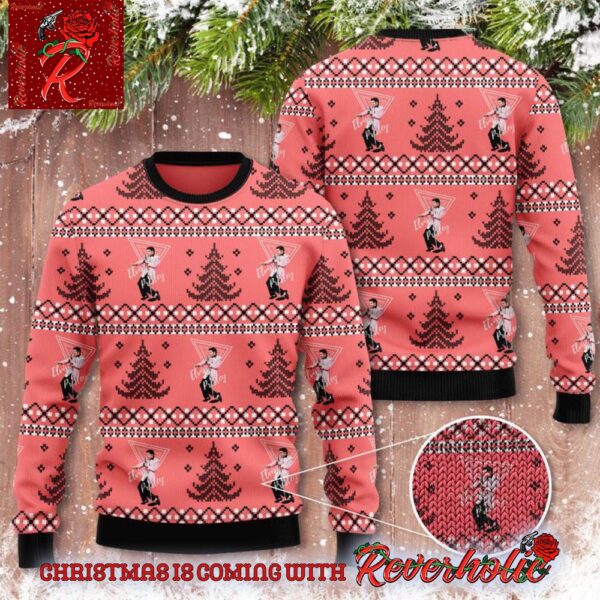 Elvis Presley Xmas Tree Ugly Christmas Sweater