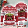 Foo Fighters Band Members Wearing Sweater Holiday Style Gift For Fans Ugly Christmas Sweater